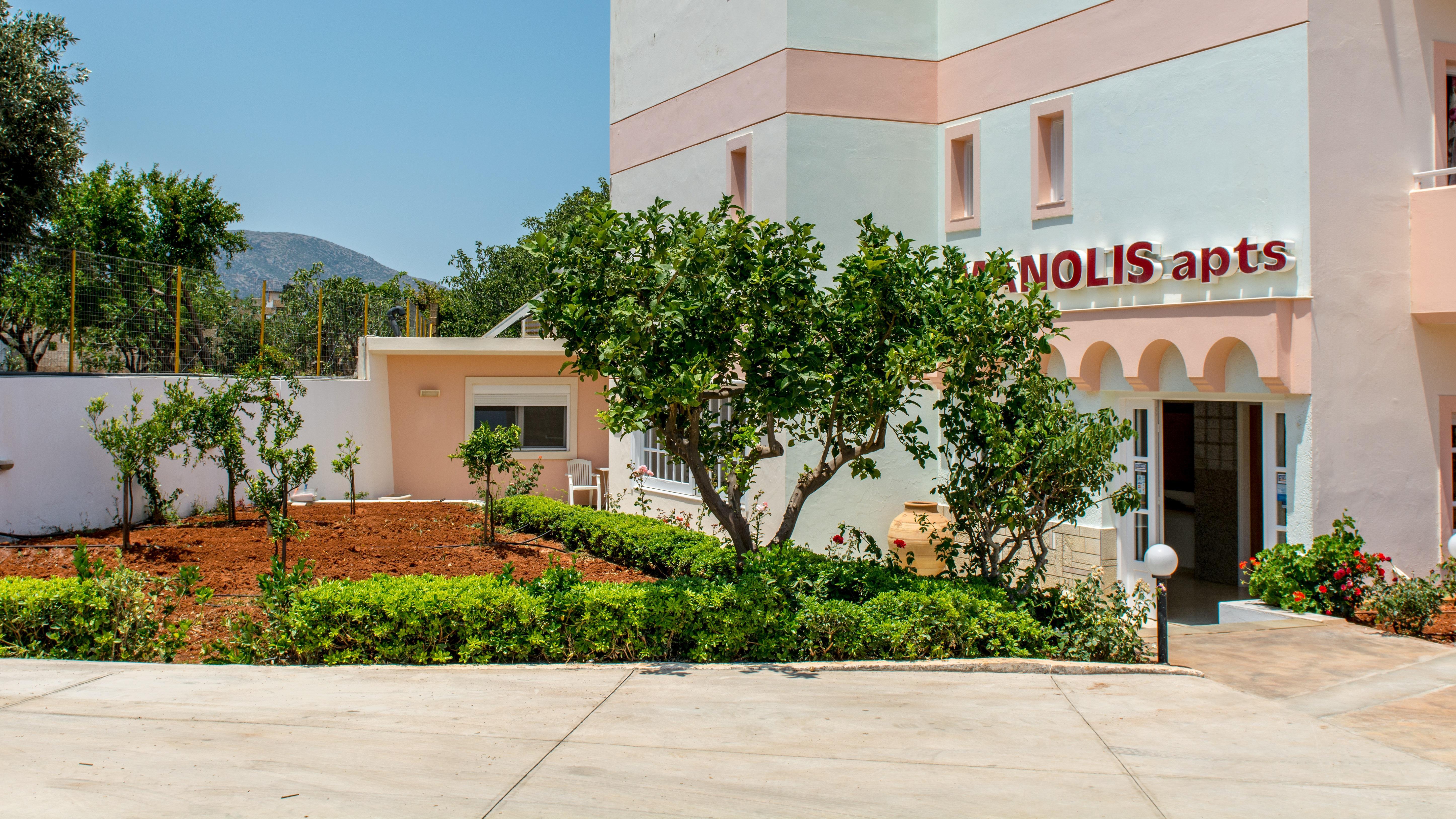 Manolis Apartments Malia Eksteriør bilde